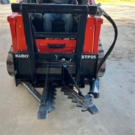 kubota skid steer tiller|kubota skid steer mower attachment.